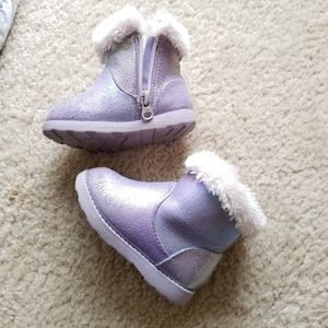 Cat & Jack winter fur lined boots sz 6